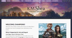Desktop Screenshot of kmshea.com